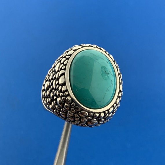 Whitney Kelly 925 Sterling Silver Oval Turquoise P