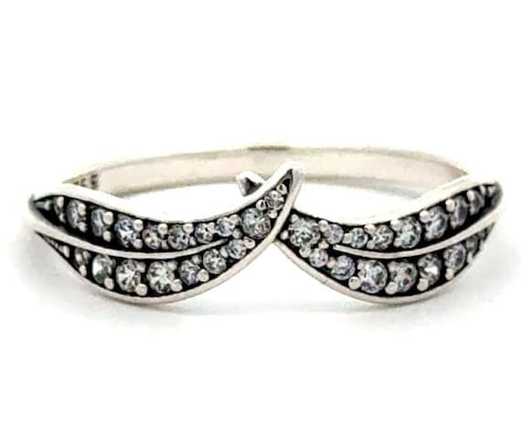 Pandora Ale 925 Sterling Silver Cubic Zirconia Sparkling Leaves