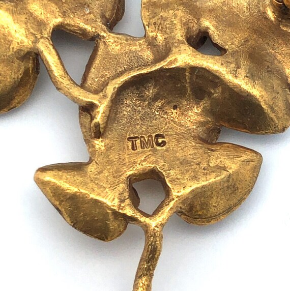 The Museum Company TMC Gold Plated Pewter Eucalyp… - image 8