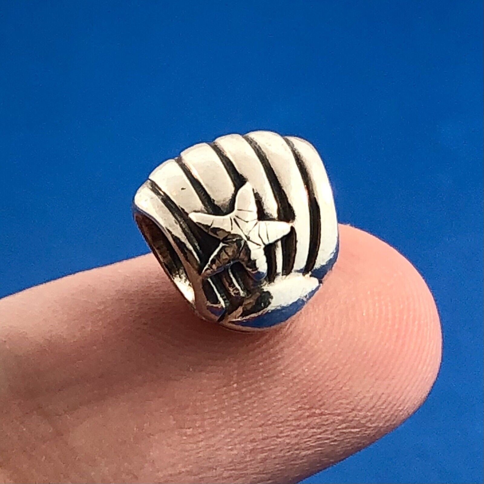 Authentische Pandora Sterling Silber 925 Muschel Seestern Charm 
