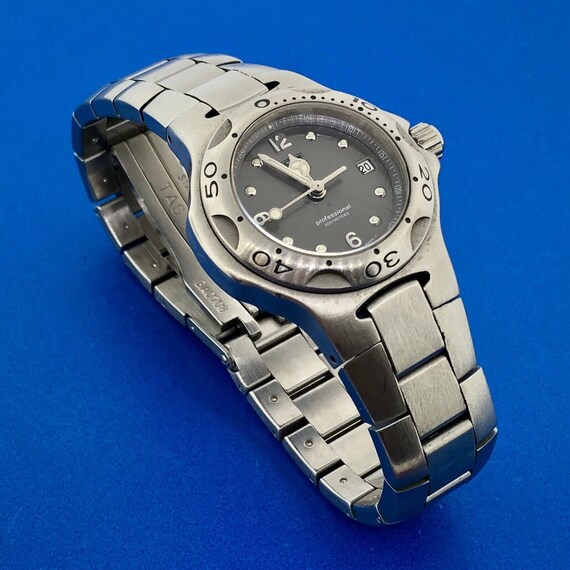 Tag Heuer Silver WL1311 Kirium Watch Womens Gray P