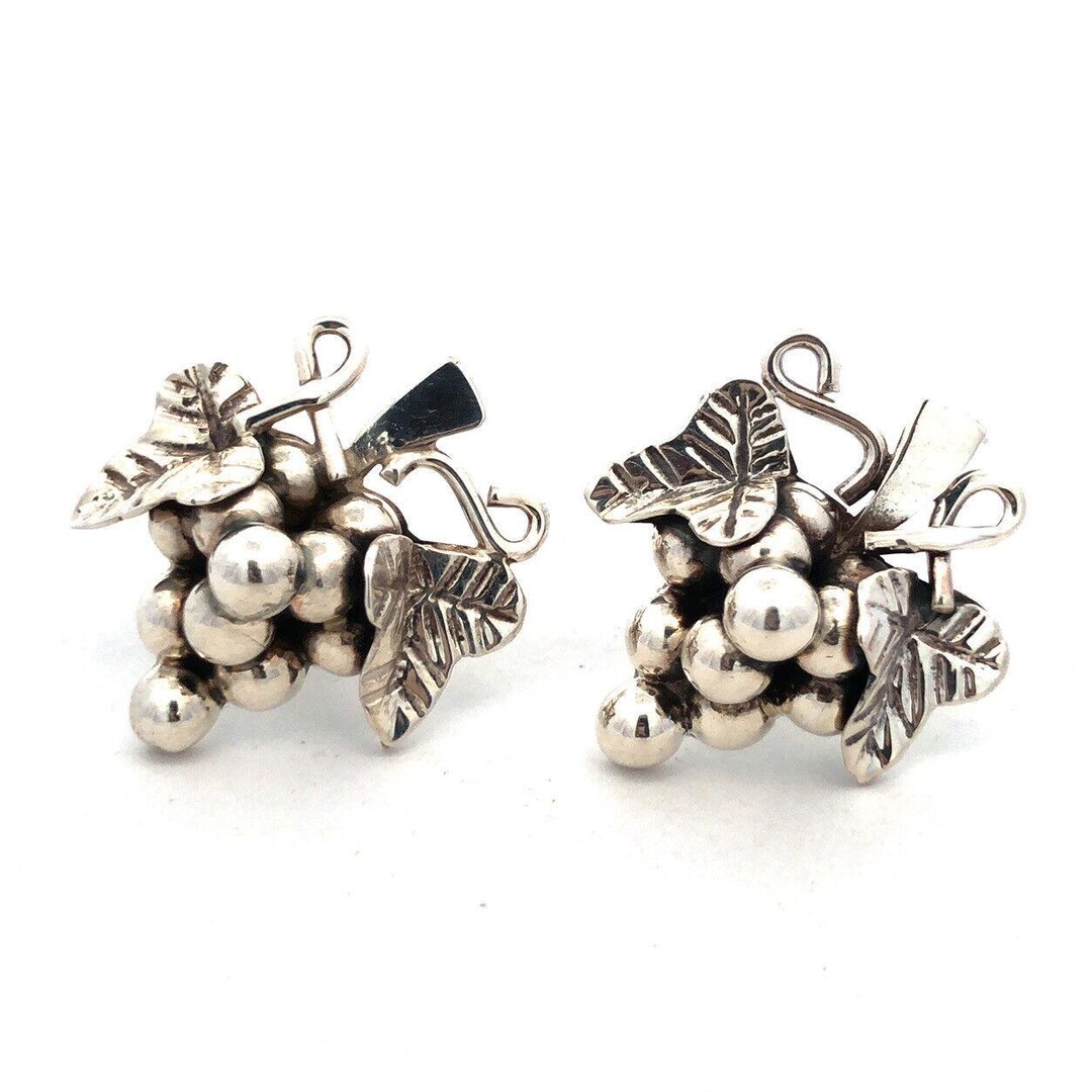 メキシカンシルバー ヴィンテージ ピアス SV925 タスコ MEXICO MEXICAN SILVER925 PIERCED TAXCO メキシカンシルバーピアス