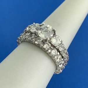 Diamonique wedding sets deals