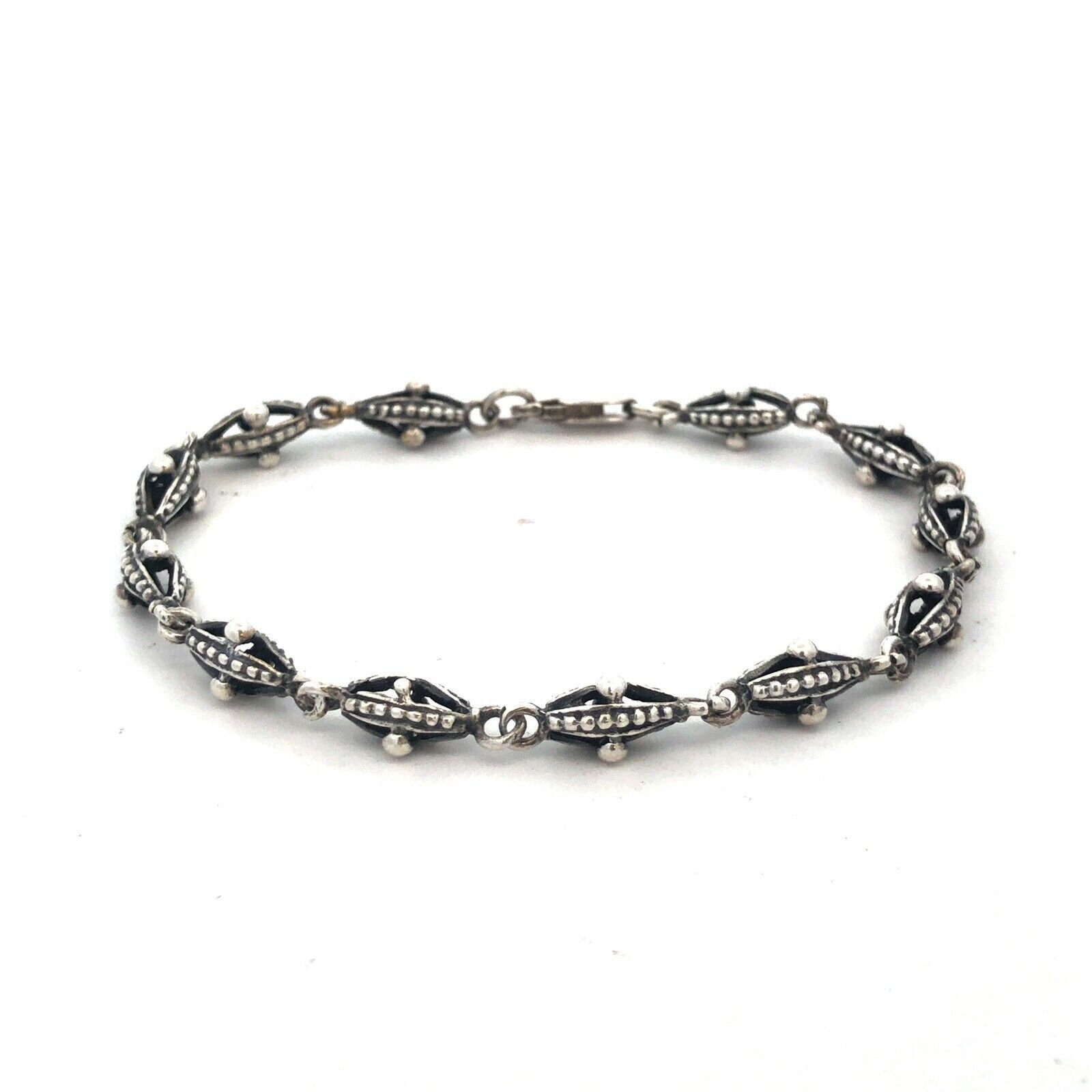TATIANA☆[Silver925] Berry Beads Link Chain Bracelet Tatiana Bracelet - Etsy