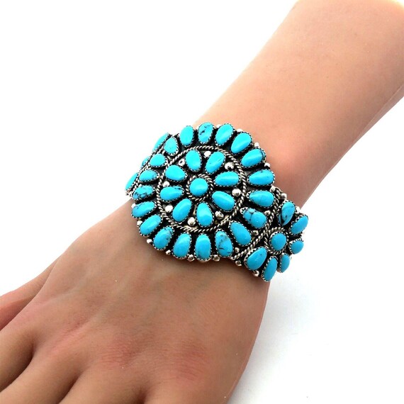 Arthur Williams Toad Vintage Native American Navajo Turquoise Sterling Silver Coral Bracelet Arthur Williams Toad Vintage Native American Navajo Turquoise Sterling Silver Coral Bracelet