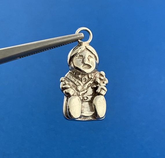 Vintage Native American 925 Sterling Silver Woman… - image 1