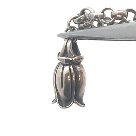 Mignon Faget Sterling Silver Tulip Collection Cha… - image 2