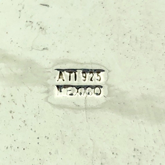Vintage ATI Mexico Sterling Silver 925 Sand Dolla… - image 7