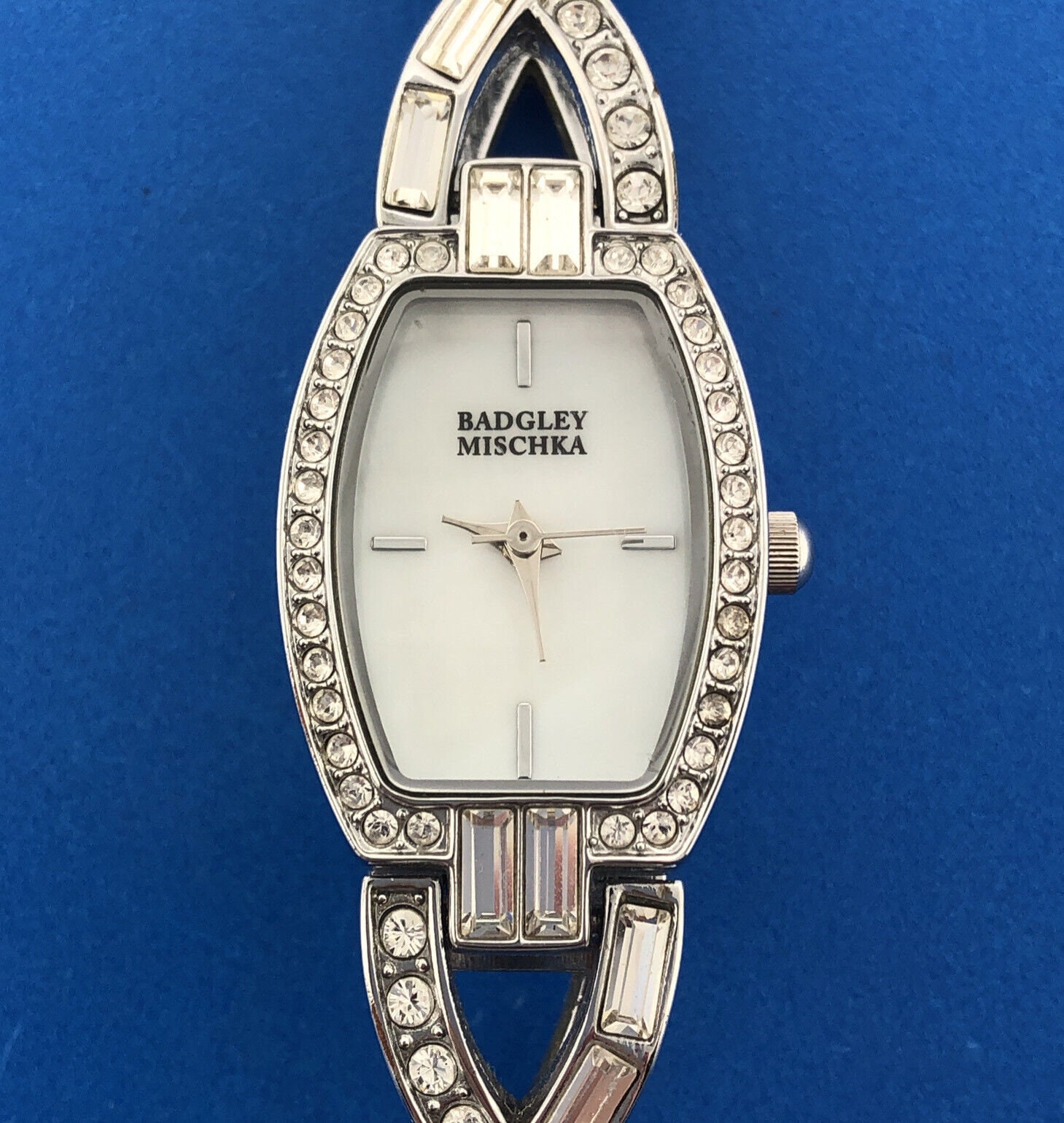 Badgley mischka swarovski crystal women's watch hotsell