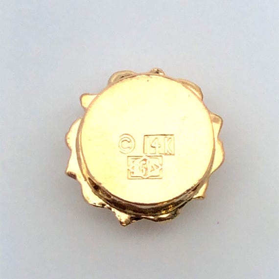 Designer 14K Yellow Gold Round Ruby Slide Bracele… - image 7