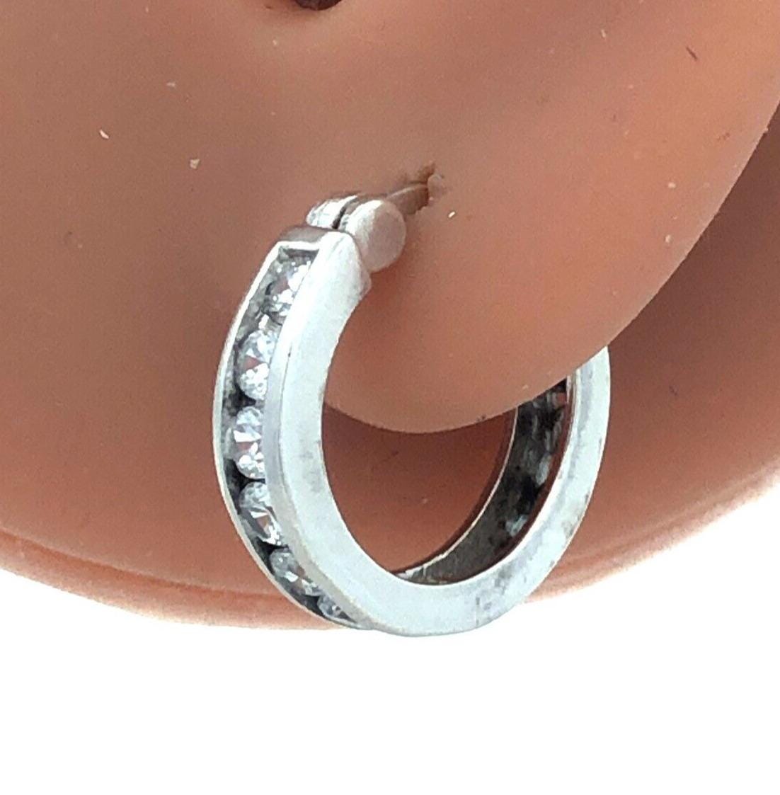 Huggie | Orecchino a cerchio in argento sterling da 8 mm | Disponibile! | Lucleon