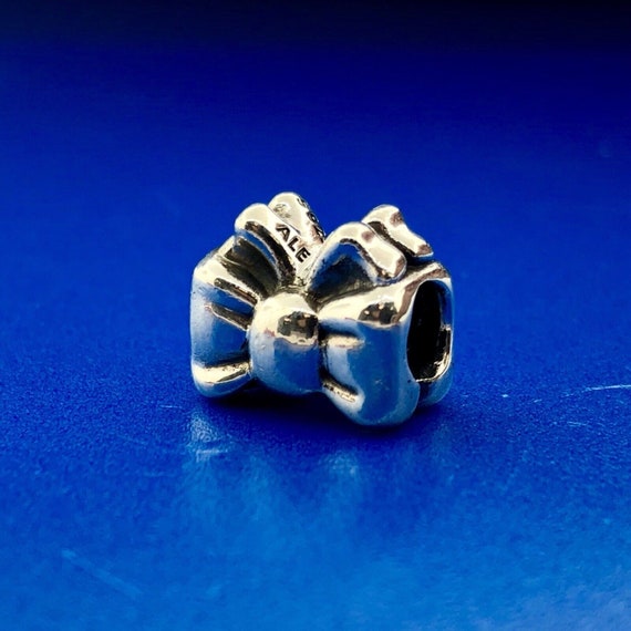 Authentic Pandora Sterling Silver 925 Ribbon Bow … - image 5
