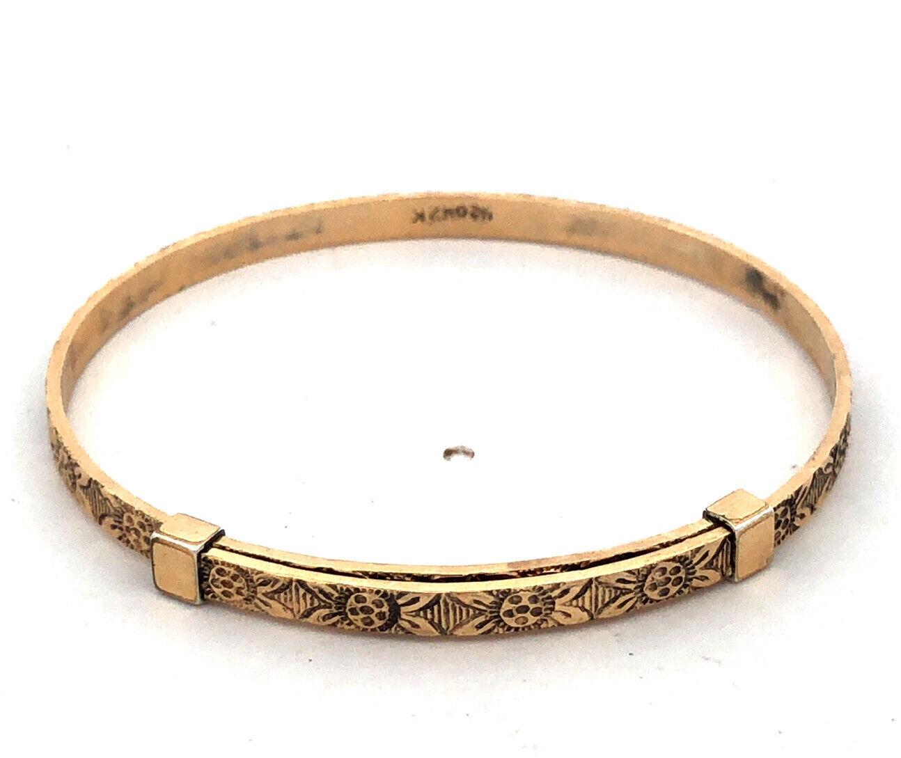 12k gold bracelet - Etsy 日本
