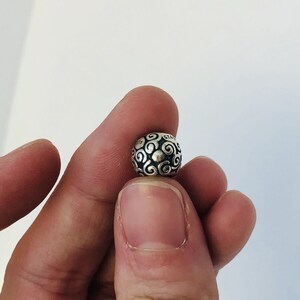 Authentic Pandora Dots And Swirls Sterling Silver 925 Charm 790161 Retired