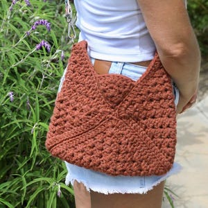 Granny Square Crochet Bag Pattern, Easy Crochet Bag Pattern, Boho Crochet Bag Pattern, Small Crochet Bag Pattern, Crochet crossbody bag