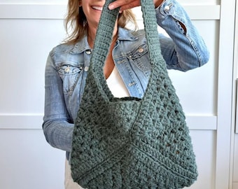 Simple Boho Sling Bag Tutorial Easy Crochet Tassel Bag Pattern DIY