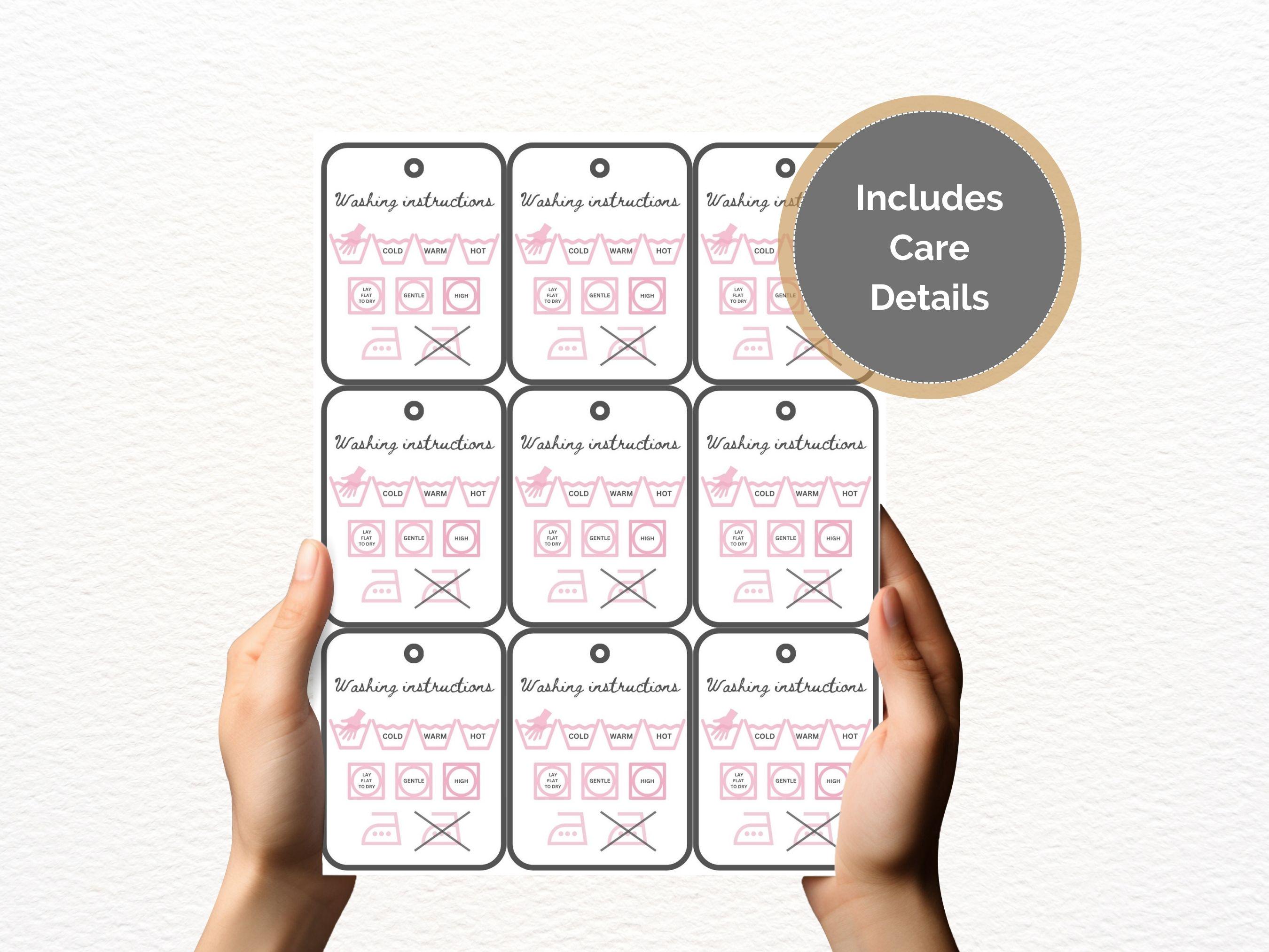 Crocheted With Love Gift Tags, Printable and Digital Crochet Tag ...