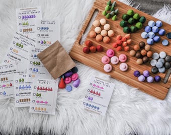 Loose Parts Shopping Lists  - For Use With Mandala Pieces - Open Ended Play Printable (Digital Download)
