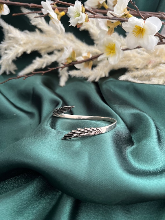 Bracciale angelo custode in argento dorato | Milano