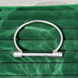 Sterling Silber Hallmarked Womens Cuff Armreif Armband Einschraubbare Schnalle Stapeln mit einem Geschenk-Beutel - Schmuck | Personalisierte Box mit Namen