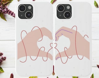 Cute Matching Phone Case , Matching Phone Case , Iphone 7-8-x-xs-xr-11-12-13-14-15 ; plus-pro-pro max