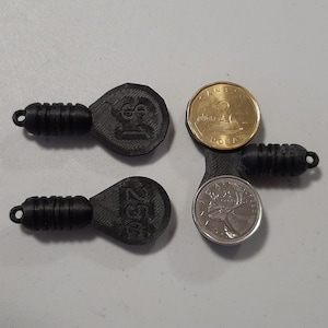 Magnetic Shopping/Grocery Cart Token/Coin/Keychain: 2-in-1 OR Loonie OR Quarter | Custom Colors | Save up to 35% on Packs of 2-3!