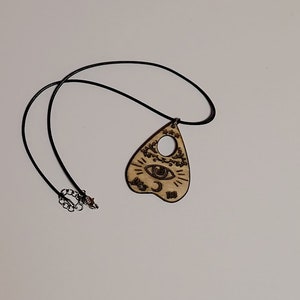 Ouija Board Planchette necklace pendant spirit board
