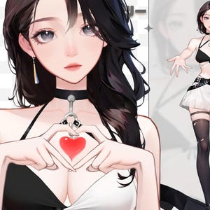 Live2d Mass Merchandise-modell: Caelis X9