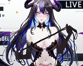 Live2d Secret Kiss Celeste- Vtuber Model FULLY RIGGED - Ready to use!