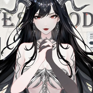 Live2d  model: witchX Shadow Kiss Charlotte