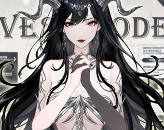 Live2d  model: witchX Shadow Kiss Charlotte