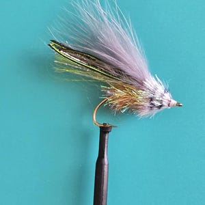 Grey Ghost Marabou Streamer (Modified)