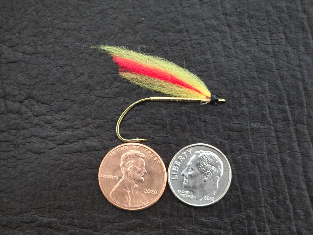 Weighted Micky Finn Streamer Flies - 1 Doz - Mustad Signature Hooks