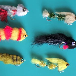 7- Pack Box of Streamer Flies-B