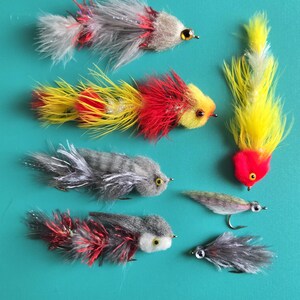 7-Pack Box of Streamer Flies-F