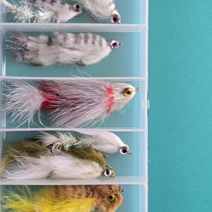 7-Pack Box of Articulated Streamer Flies-H