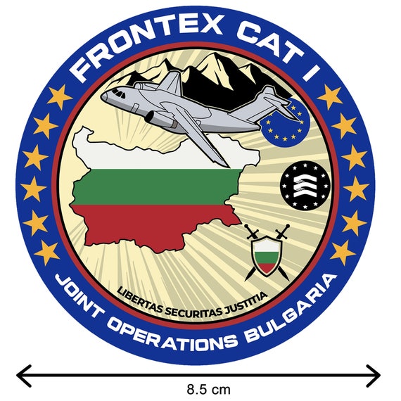 FRONTEX Border Police Patch Border Police Badge FRONTEX