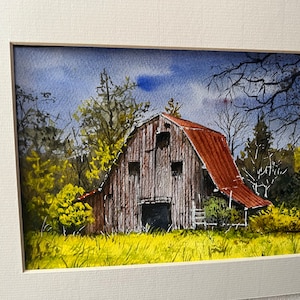 Original watercolour painting