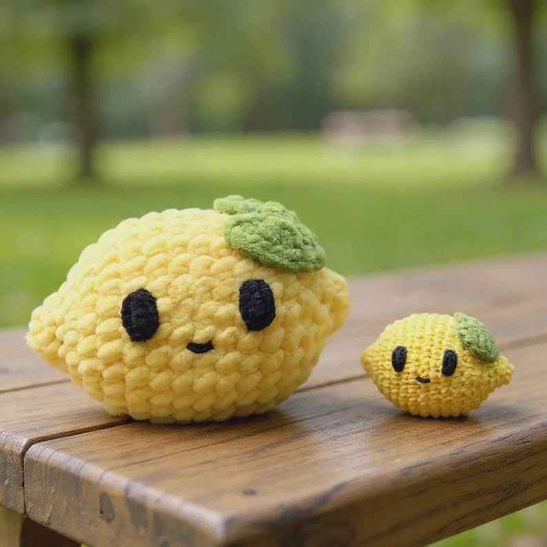 Petite Peluche Main Crochetée Positive - Cadeau Encouragement, Filles, Amis, 10x6.5 Cm