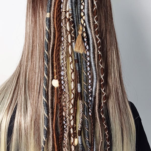 Braided Hair Wrap - Etsy