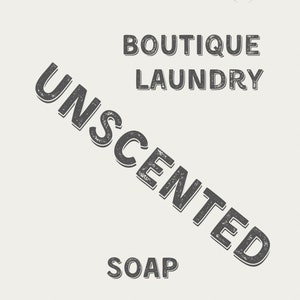 Unscented Laundry Soap