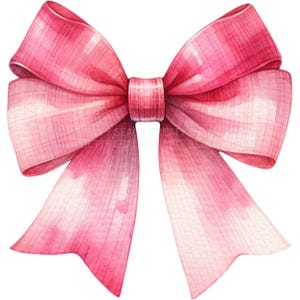 Ribbon Coquette Bow PNG, Watercolor Bow PNG, Bow Png, Coquette Bow png, Pink Bow Png, Western Bow, Bow Clipart, Digital Download