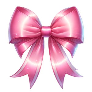 Ribbon Coquette Bow PNG, Watercolor Bow PNG, Bow Png, Coquette Bow png, Pink Bow Png, Western Bow, Vintage Bow Design, Digital Download
