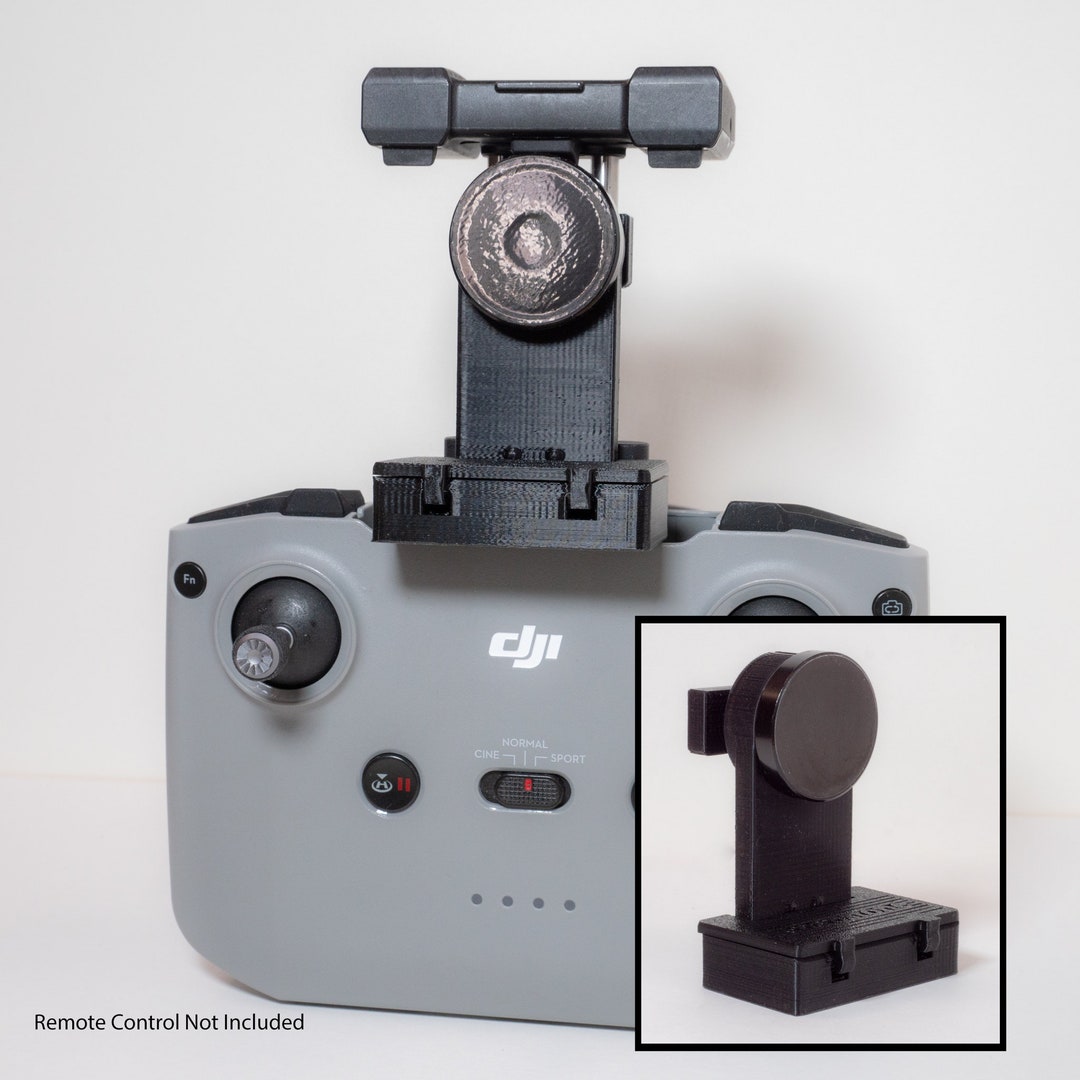 DJI RC-N1 / RC-N2 / RC-N3 (Mavic Air 2/2S/3/3S / Mini 2/2SE/4K/3/3 Pro / Mavic 3) Remote Control Holder Extension For Mobile Phones Or Tablets - Maison Du Drone