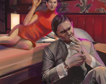 In the Mood for Love - Wong Kar Wai Fanart: Glossy Print