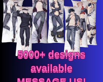 Maßgeschneiderter Körperkissenbezug, alle Anime-Designs, Dakimakura, DIY, personalisiertes Foto, umarmender Körperkissenbezug
