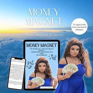 Money Magnet | Manifesting Abundance Workbook, Journal & Ebook