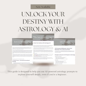 Desbloquea tu destino con la astrología y la inteligencia artificial