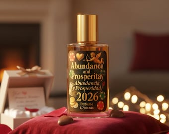 Duftöl für Fülle und Wohlstand 2026, Geldanziehungs-Ritualöl, Duft für schnelles Glück, Geschenk-Parfüm zur Anziehung von Reichtum (50 ml)