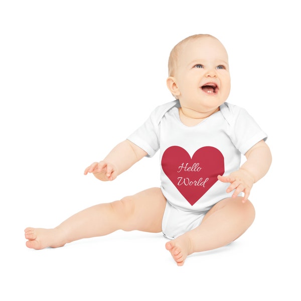 Baby Organic Short Sleeve Bodysuit